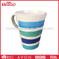 New design cheap coffee cups melamine plastic mug